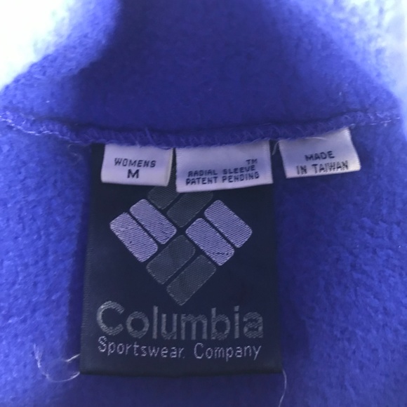 VTG Columbia Womens Full Zip Fleece Jacket - Picture 2 of 3